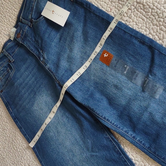 NWT True Craft Size 16 Boys Relaxed Fit Medium Wash Blue Jeans - Picture 6 of 15